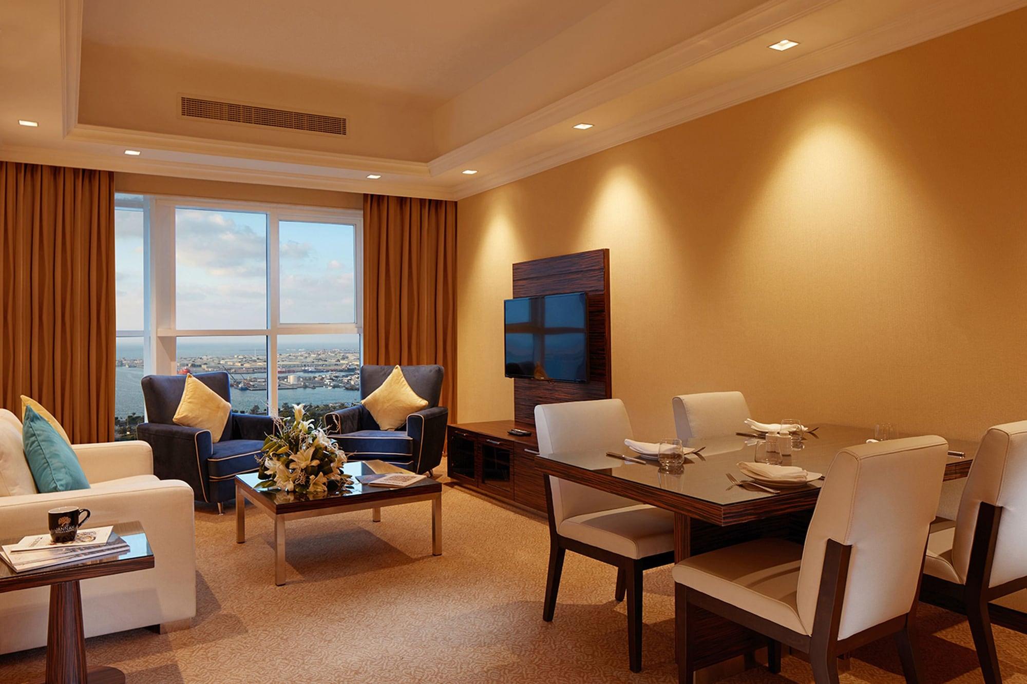 Jannah Burj Al Sarab Hotel Abu Dhabi Exterior foto A suite at the hotel