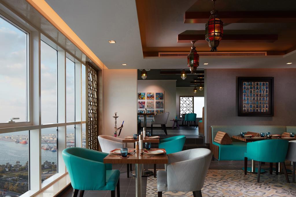 Jannah Burj Al Sarab Hotel Abu Dhabi Exterior foto The Lounge at the 360°