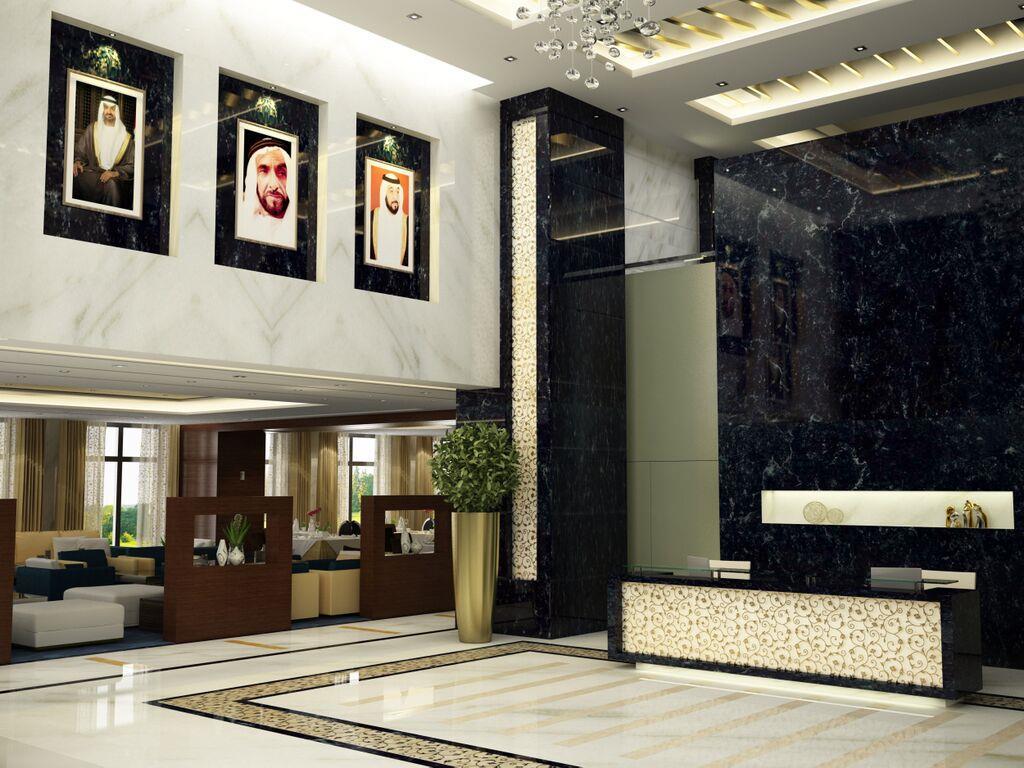 Jannah Burj Al Sarab Hotel Abu Dhabi Exterior foto Interior of the hotel